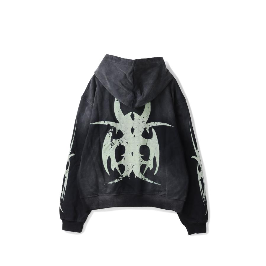 【SALE】Roach Zip Hooded Sweatshirt - Black (RHD03) Chew Forever(チューフォーエバー) |  | 01