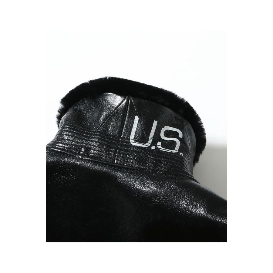 【P5倍】BLACK AN-J-3A  HORSE HIDE MODEL-WILLIAM GIBSON- (BR80655 ) BUZZ RICKSON'S(バズリクソンズ) |  | 10