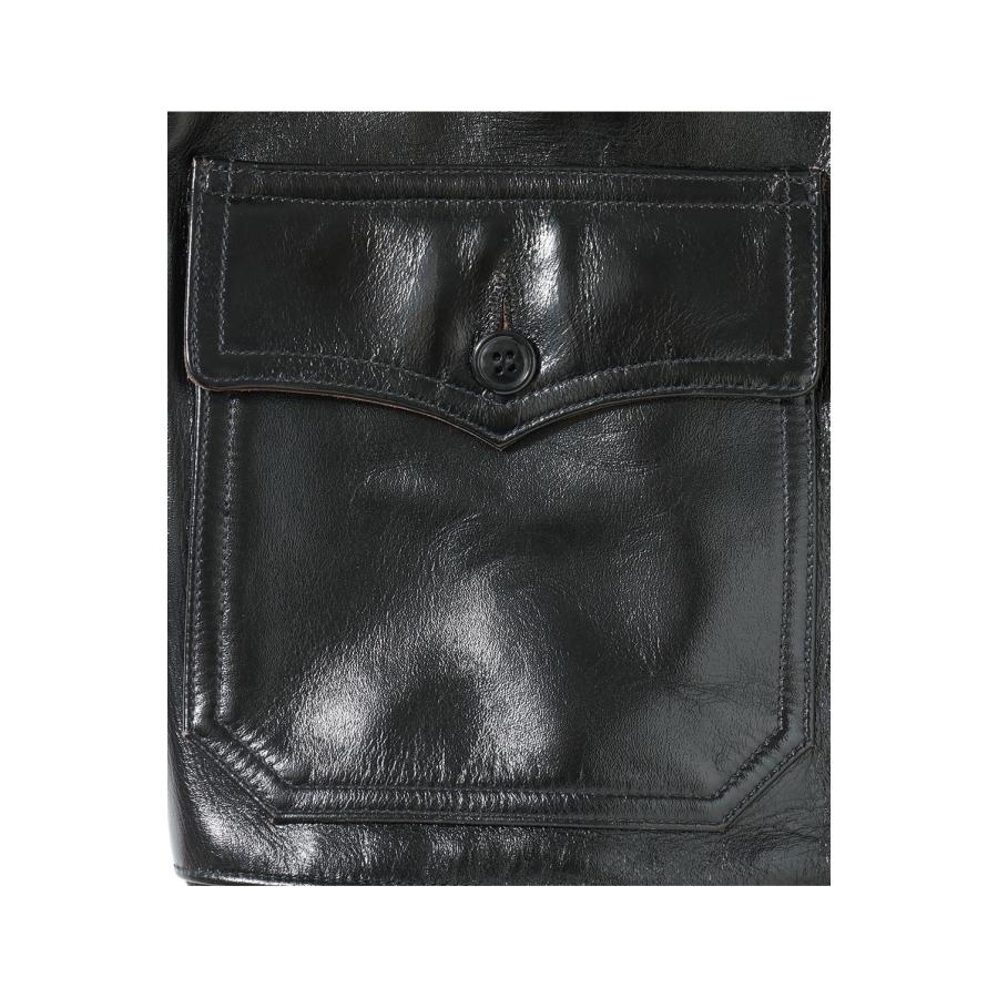 【P5倍】BLACK AN-J-3A  HORSE HIDE MODEL-WILLIAM GIBSON- (BR80655 ) BUZZ RICKSON'S(バズリクソンズ) |  | 12