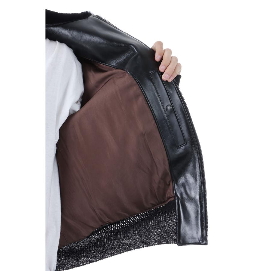 【P5倍】BLACK AN-J-3A  HORSE HIDE MODEL-WILLIAM GIBSON- (BR80655 ) BUZZ RICKSON'S(バズリクソンズ) |  | 03