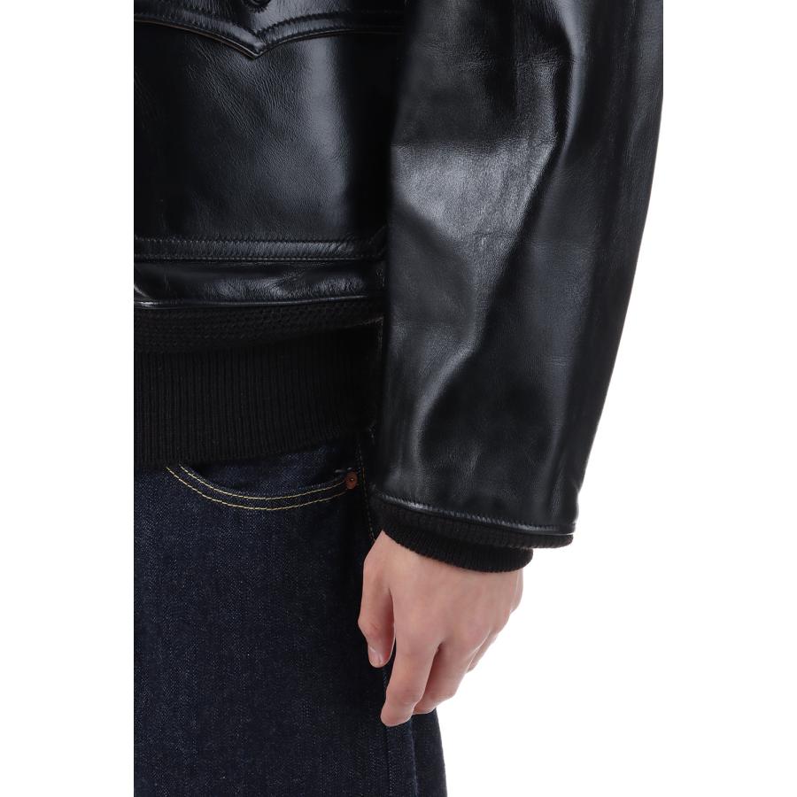 【P5倍】BLACK AN-J-3A  HORSE HIDE MODEL-WILLIAM GIBSON- (BR80655 ) BUZZ RICKSON'S(バズリクソンズ) |  | 05