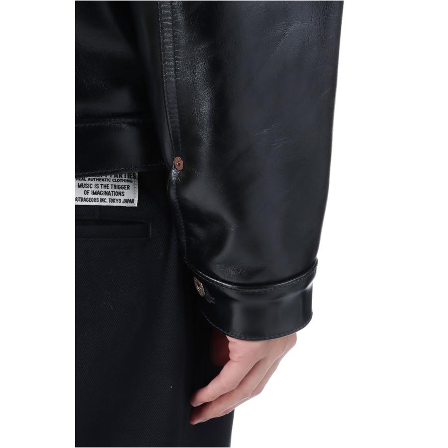 【P5倍】BLACK LEATHER BROUSE -WILLIAM GIBSON- (?BR80665  ) BUZZ RICKSON'S(バズリクソンズ) |  | 12