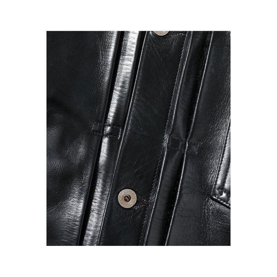 【P5倍】BLACK LEATHER BROUSE -WILLIAM GIBSON- (?BR80665  ) BUZZ RICKSON'S(バズリクソンズ) |  | 03