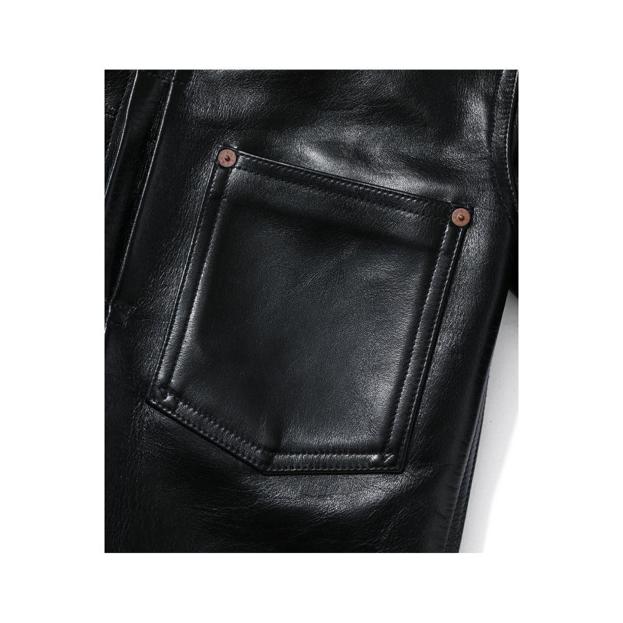 【P5倍】BLACK LEATHER BROUSE -WILLIAM GIBSON- (?BR80665  ) BUZZ RICKSON'S(バズリクソンズ) |  | 04