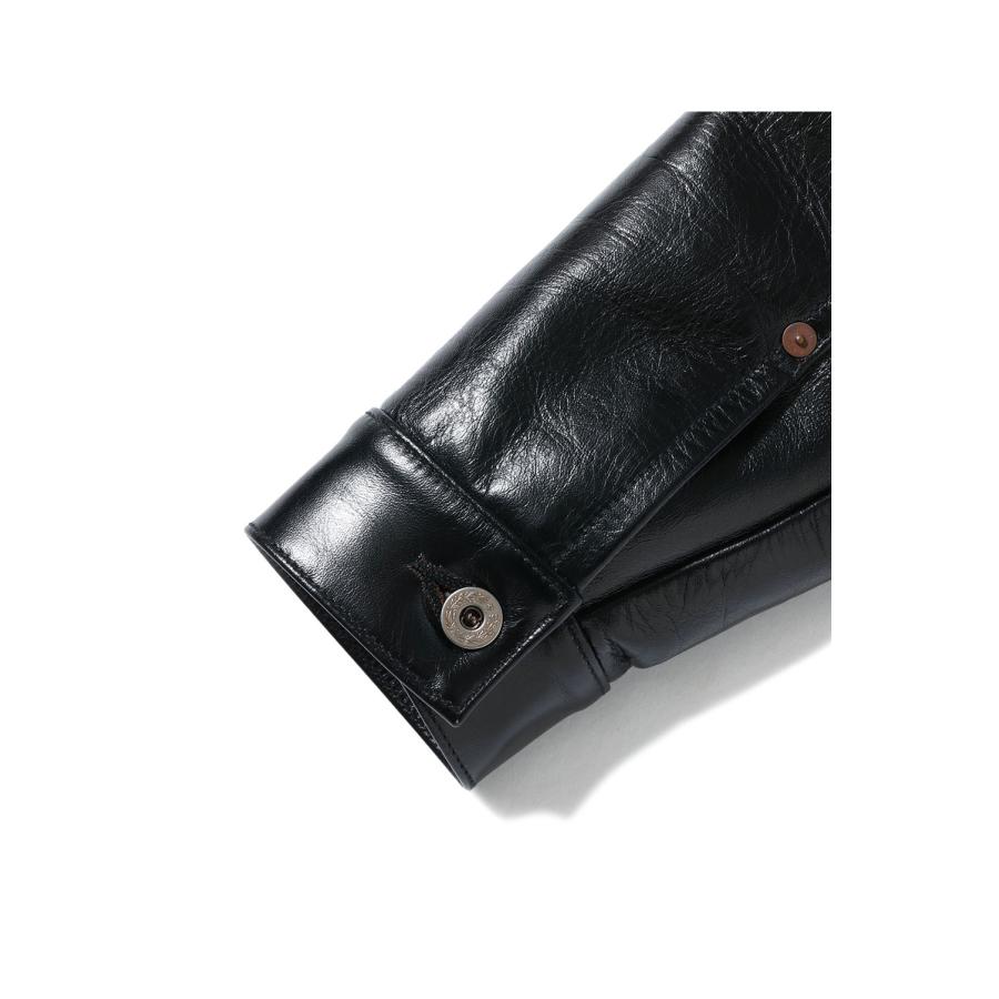 【P5倍】BLACK LEATHER BROUSE -WILLIAM GIBSON- (?BR80665  ) BUZZ RICKSON'S(バズリクソンズ) |  | 06