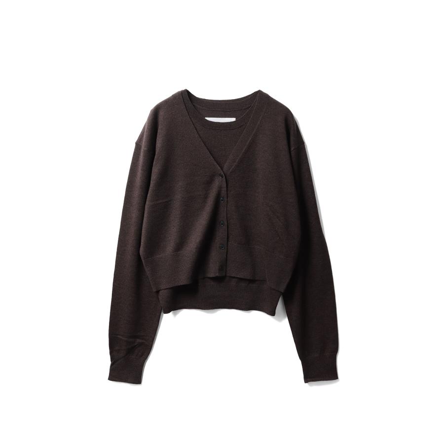 2set Useful Knit -DARK BROWN (12520536) Todayful(トゥデイフル) | TODAYFUL