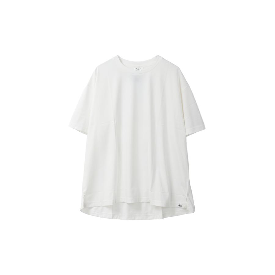 【P5倍 / SALE】Reconstruction Plain T-Shirt / White (TFIN-2805) THING FABRICS(シング ファブリックス) | 