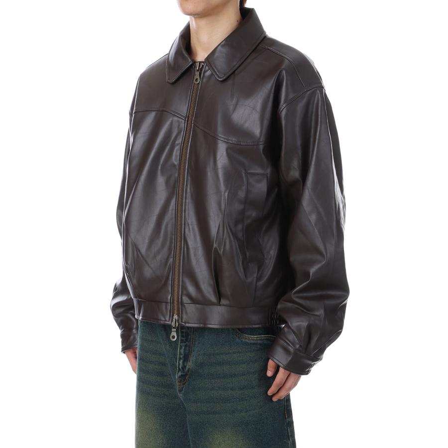 【P5倍】Debossed Wavy Jacket - Brown (DIMEFA252BRW) Dime(ダイム) |  | 03