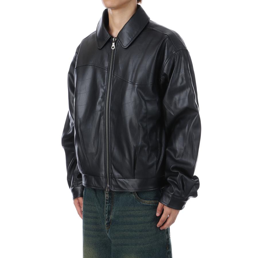 【P5倍】Debossed Wavy Jacket - Black (DIMEFA252BLK) Dime(ダイム) |  | 03