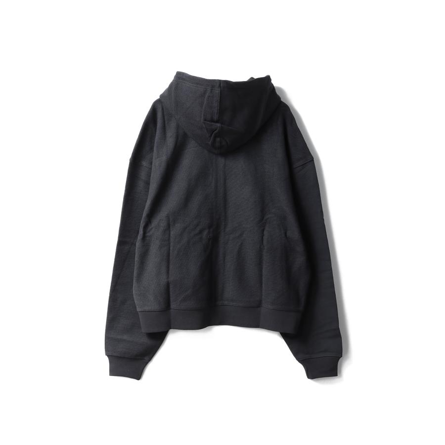 【P5倍】Reverse French Terry Zip Hoodie - Heather Black (DIMEFA259BLK) Dime(ダイム) |  | 01