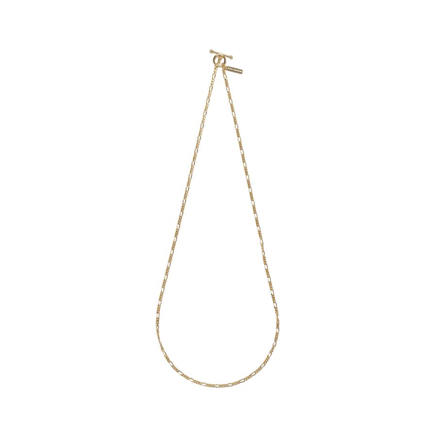 Figaro Link Necklace -2mm - Gold (XON049-60G) XOLO JEWELRY(ショロ ジュエリー) | 