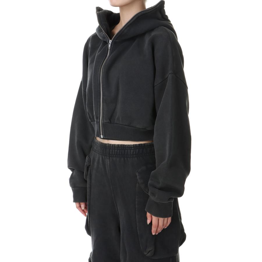 【P10倍】【SALE】CROPPED FULL ZIP / WASHED BLACK (ES2156WB) Entire Studios -Women-(エンタイア スタジオ) |  | 02