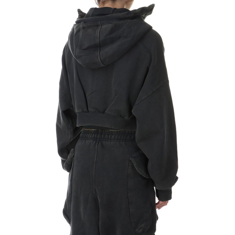 【P10倍】【SALE】CROPPED FULL ZIP / WASHED BLACK (ES2156WB) Entire Studios -Women-(エンタイア スタジオ) |  | 03