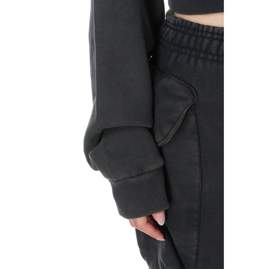 【P10倍】【SALE】CROPPED FULL ZIP / WASHED BLACK (ES2156WB) Entire Studios -Women-(エンタイア スタジオ) |  | 05
