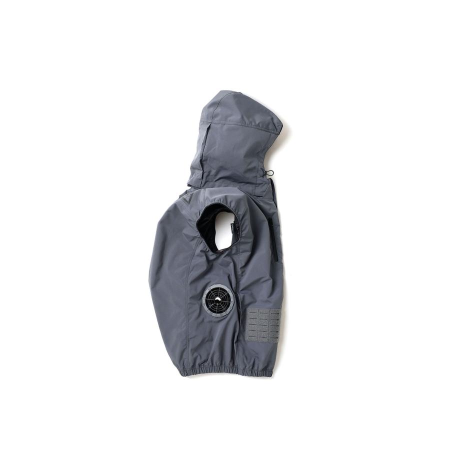 【P15倍】AIR CONDITIONING VEST - GRAY (BSPC-2501) Ballistics(バリスティクス) | BALLISTICS | 02