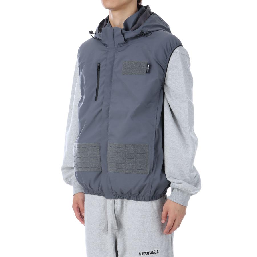 【P15倍】AIR CONDITIONING VEST - GRAY (BSPC-2501) Ballistics(バリスティクス) | BALLISTICS | 04