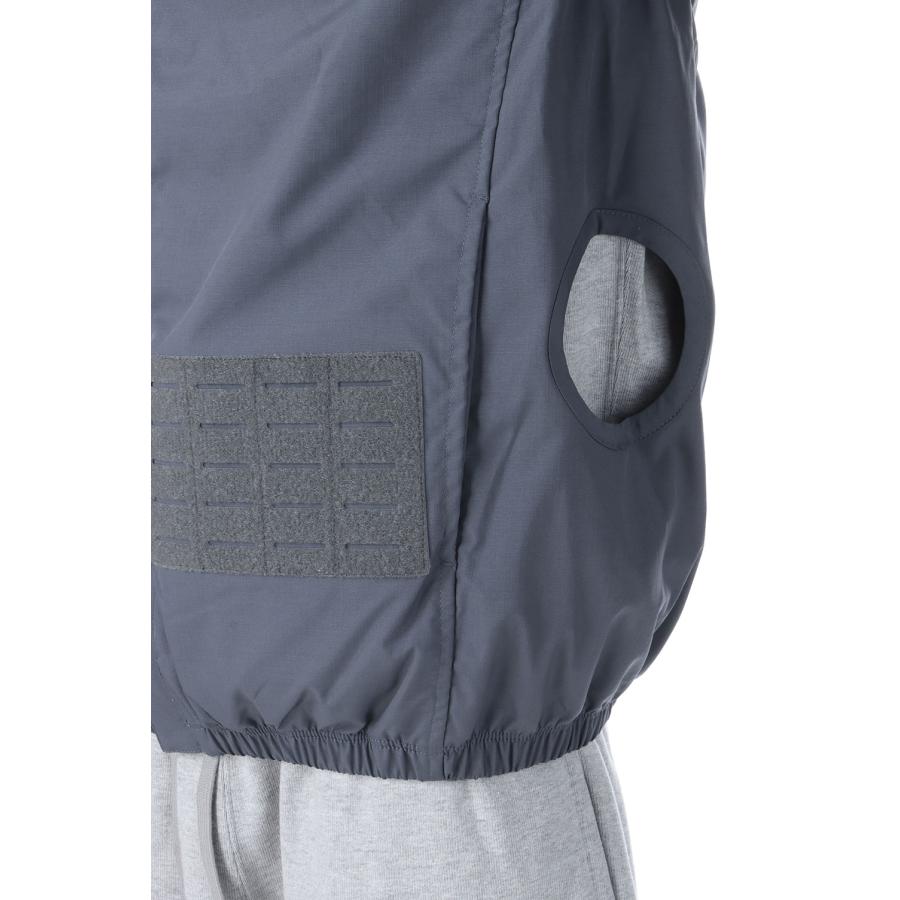 【P15倍】AIR CONDITIONING VEST - GRAY (BSPC-2501) Ballistics(バリスティクス) | BALLISTICS | 07