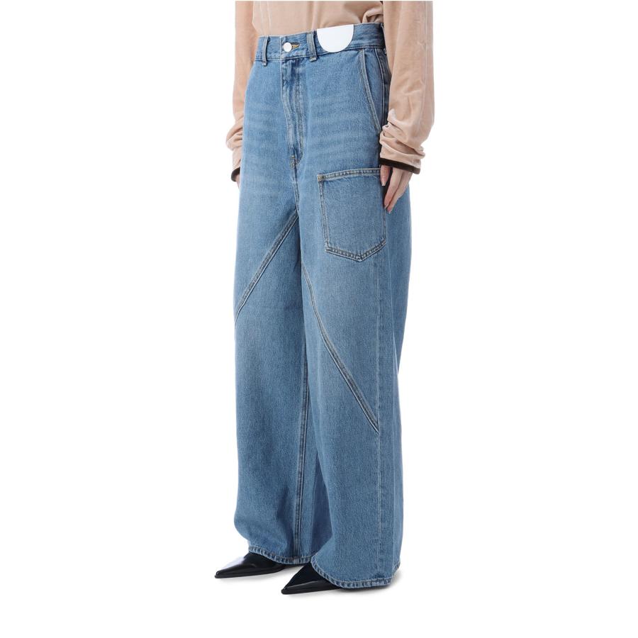 【P5倍 / SALE】Front Back Denim Pant - BLUE (153WFP254010) null(ヌル) |  | 03