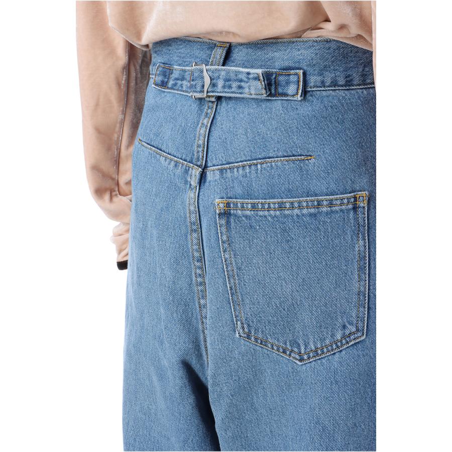 【P5倍 / SALE】Front Back Denim Pant - BLUE (153WFP254010) null(ヌル) |  | 05
