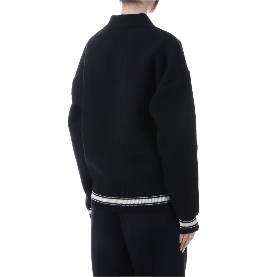 【SALE】Polo Knit - BLACK (153WNT255028) null(ヌル) |  | 02