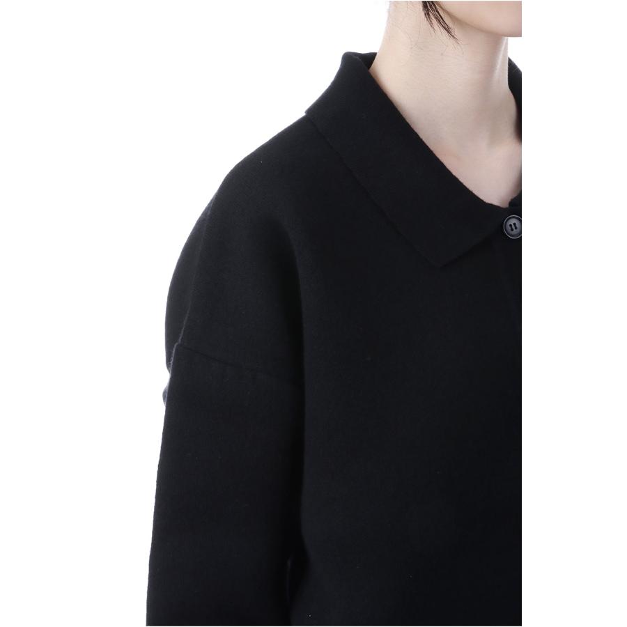 【SALE】Polo Knit - BLACK (153WNT255028) null(ヌル) |  | 03