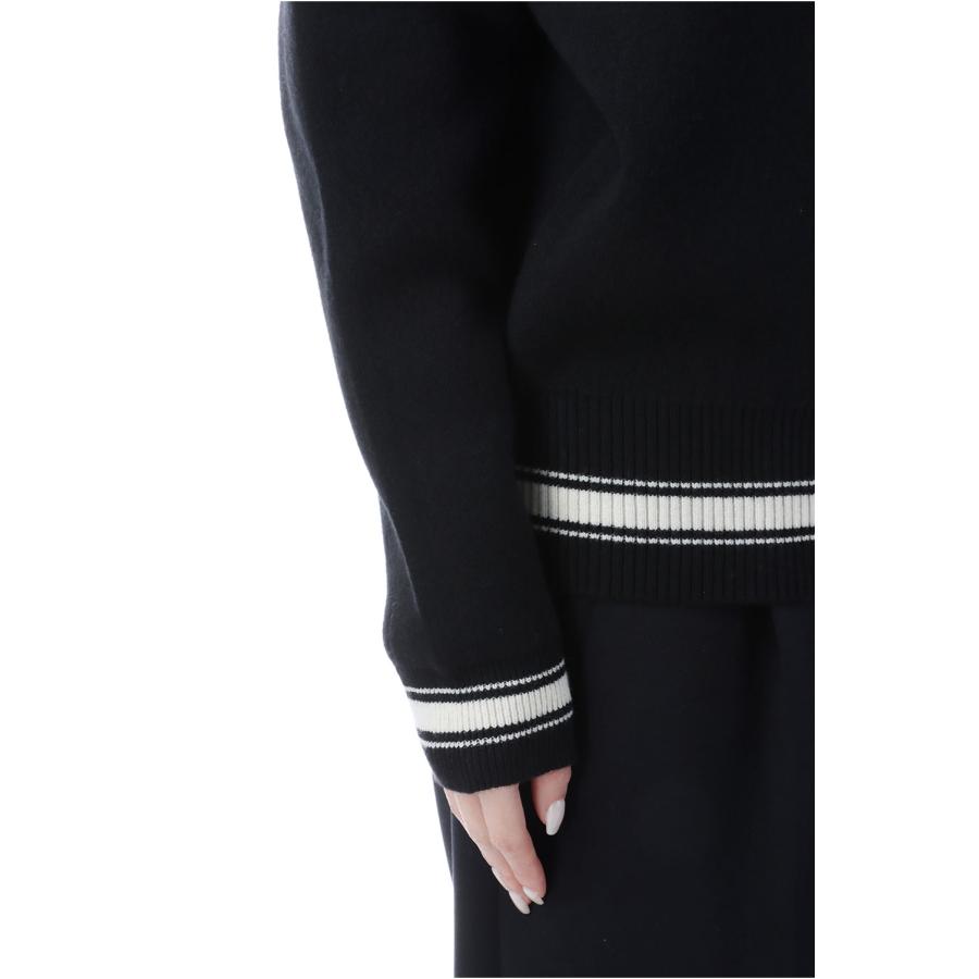 【SALE】Polo Knit - BLACK (153WNT255028) null(ヌル) |  | 04