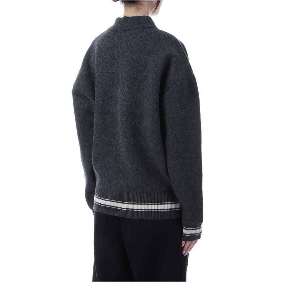 【SALE】Polo Knit - GRAY (153WNT255028) null(ヌル) |  | 02