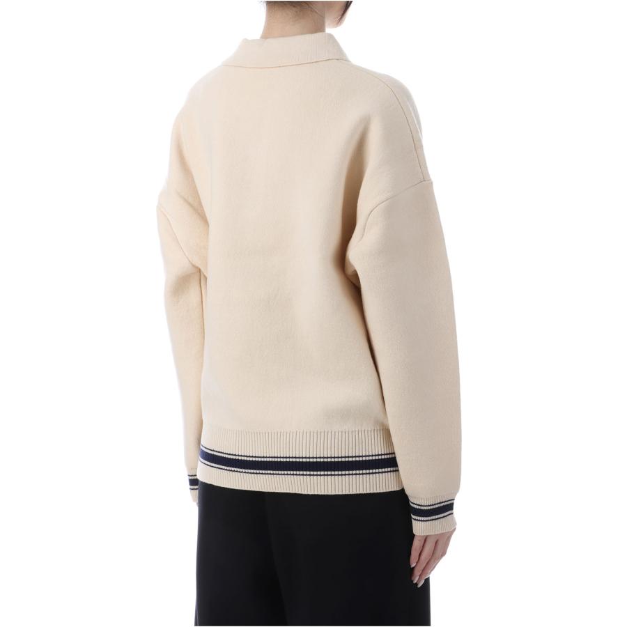 【SALE】Polo Knit - IVORY (153WNT255028) null(ヌル) |  | 02