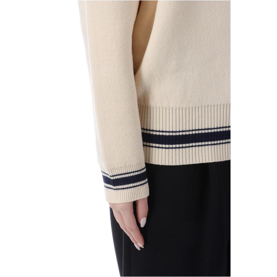 【SALE】Polo Knit - IVORY (153WNT255028) null(ヌル) |  | 04