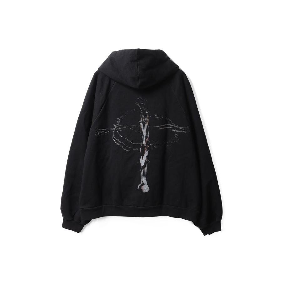 【P5倍】ROADRASH, zip-up hoodie / JET BLACK Basketcase(バスケットケース) |  | 01