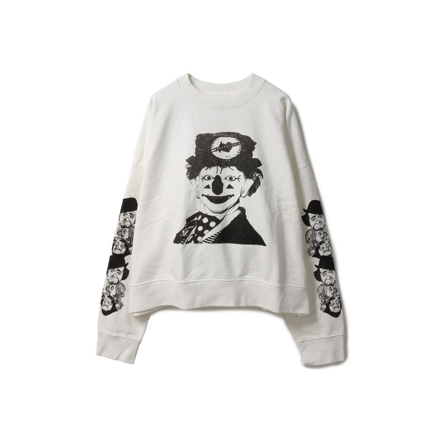 【P5倍】MERRYMAKER, crewneck / BONE Basketcase(バスケットケース) | 
