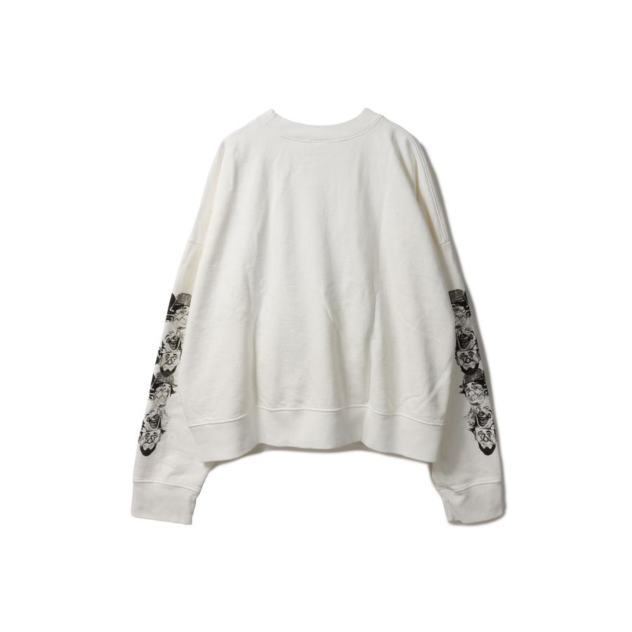 【P5倍】MERRYMAKER, crewneck / BONE Basketcase(バスケットケース) |  | 01