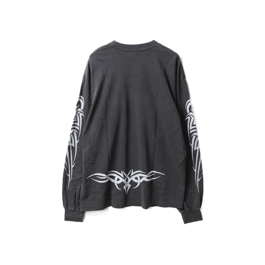 【P5倍】PAIN, long sleeve (vintage black) / VINTAGE BLACK Basketcase(バスケットケース) |  | 01
