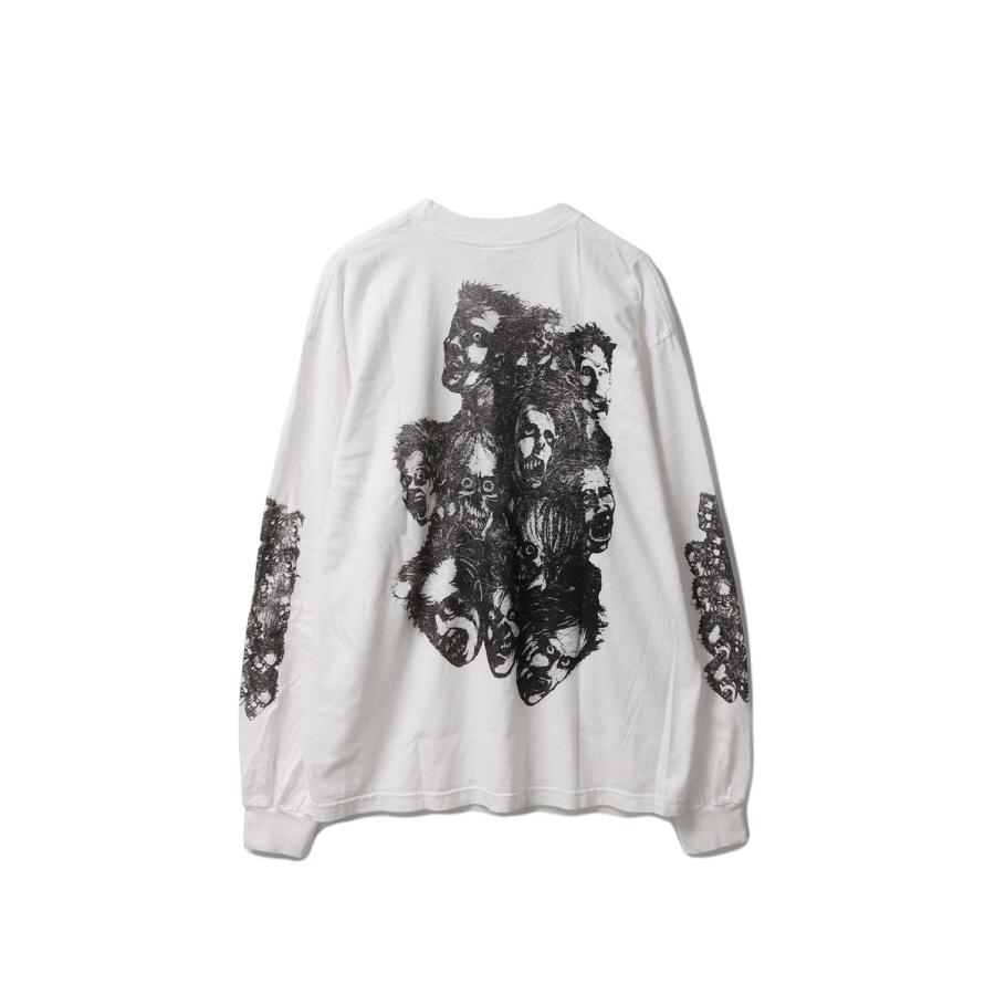 【P5倍】BOGEY, long sleeve / WHITE Basketcase(バスケットケース) |  | 01