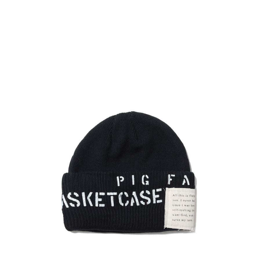 【P5倍】PIGFARM, beanie / BLACK Basketcase(バスケットケース) |  | 01