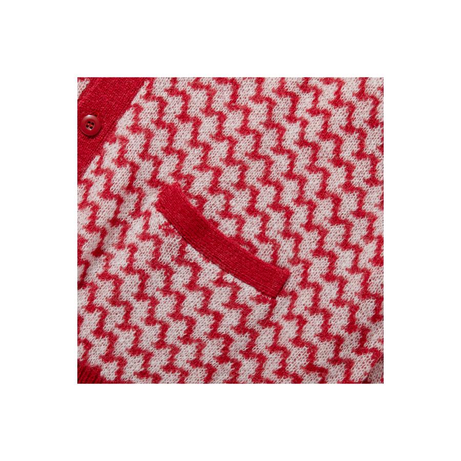 【SALE】KPATTERN CARDIGAN - RED (ACY-25AW-003) Acy(エイシー) |  | 09