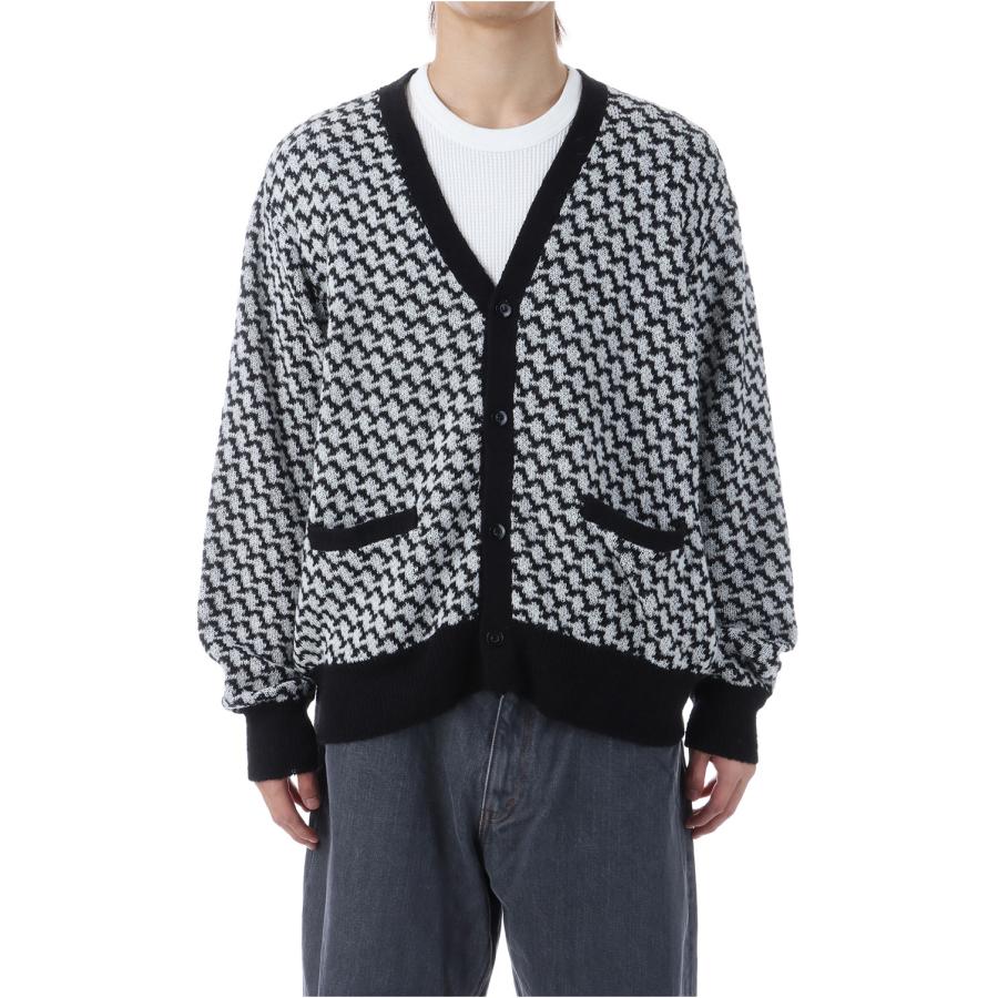 【SALE】KPATTERN CARDIGAN - BLACK (ACY-25AW-003) Acy(エイシー) | 