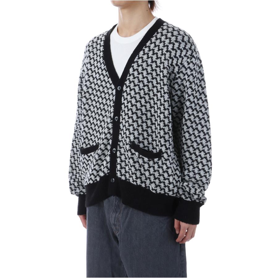 【SALE】KPATTERN CARDIGAN - BLACK (ACY-25AW-003) Acy(エイシー) |  | 01