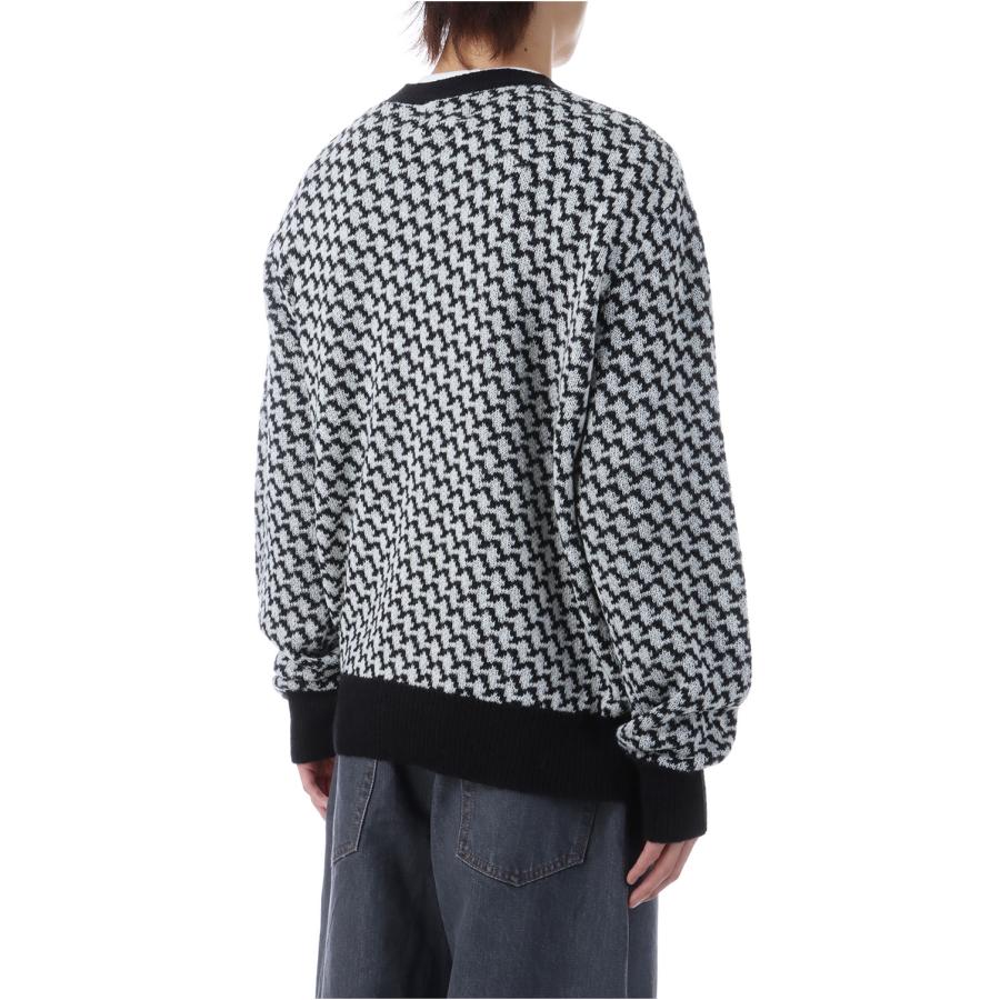 【SALE】KPATTERN CARDIGAN - BLACK (ACY-25AW-003) Acy(エイシー) |  | 02