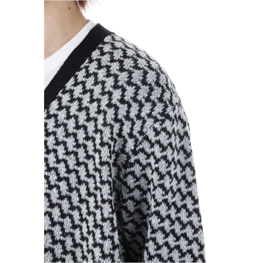 【SALE】KPATTERN CARDIGAN - BLACK (ACY-25AW-003) Acy(エイシー) |  | 03