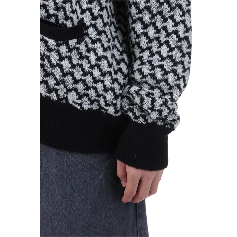 【SALE】KPATTERN CARDIGAN - BLACK (ACY-25AW-003) Acy(エイシー) |  | 04