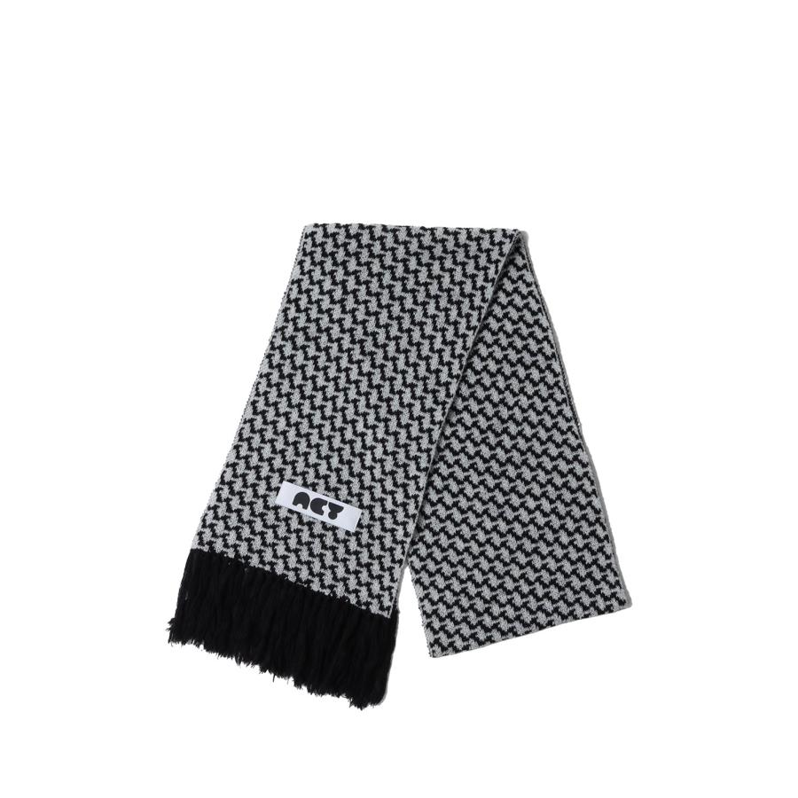 【SALE】KPATTERN STOLE - BLACK (ACY-25AW-016) Acy(エイシー) | 