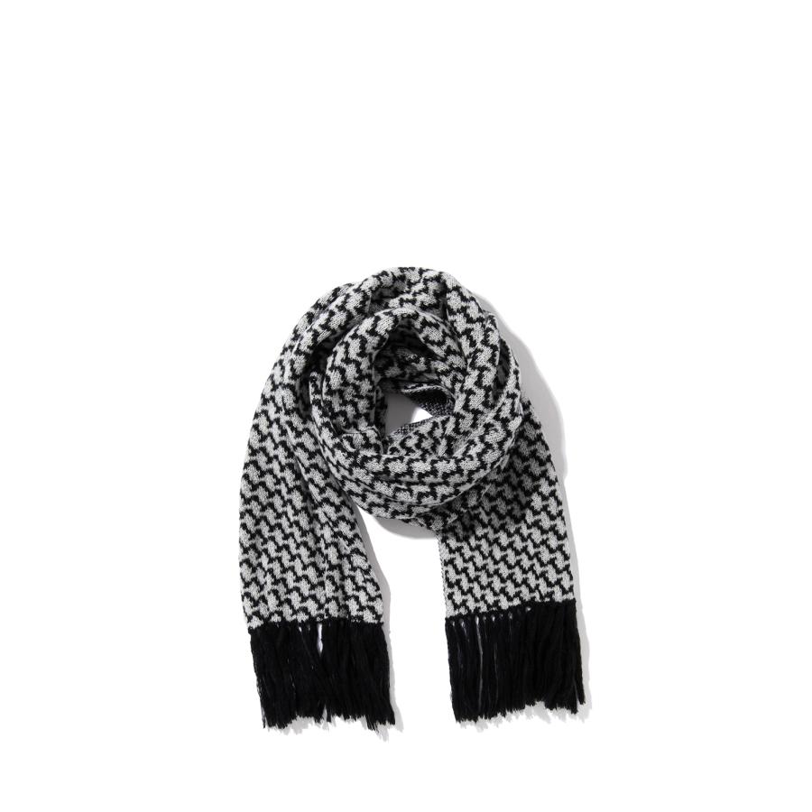 【SALE】KPATTERN STOLE - BLACK (ACY-25AW-016) Acy(エイシー) |  | 02
