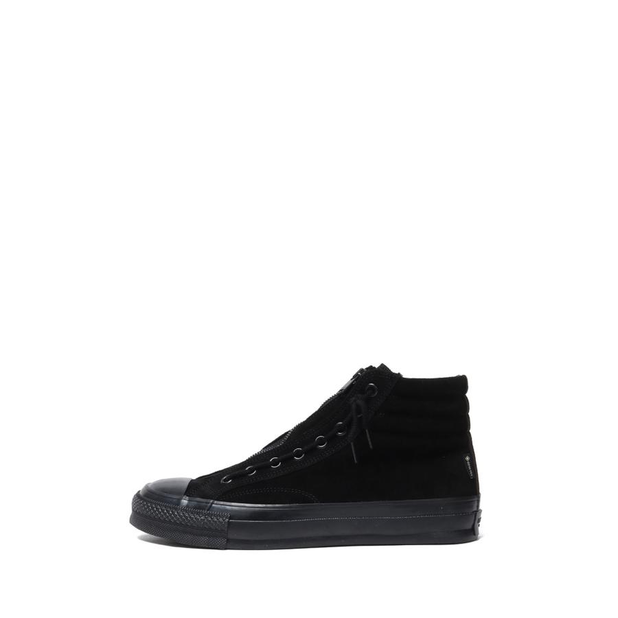 DWELLER TRAINER 2 HI COW LEATHER WITH GORE-TEX by SPINGLE / BLACK x BLACK (NN-F4753) Minedenim(マインデニム) | 