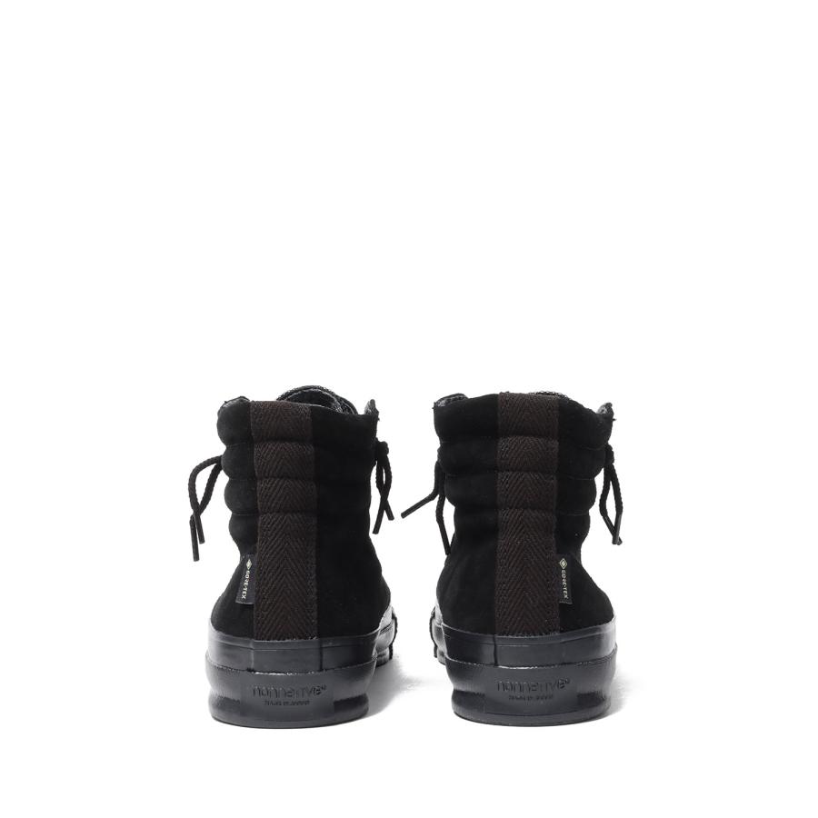 DWELLER TRAINER 2 HI COW LEATHER WITH GORE-TEX by SPINGLE / BLACK x BLACK (NN-F4753) Minedenim(マインデニム) |  | 09
