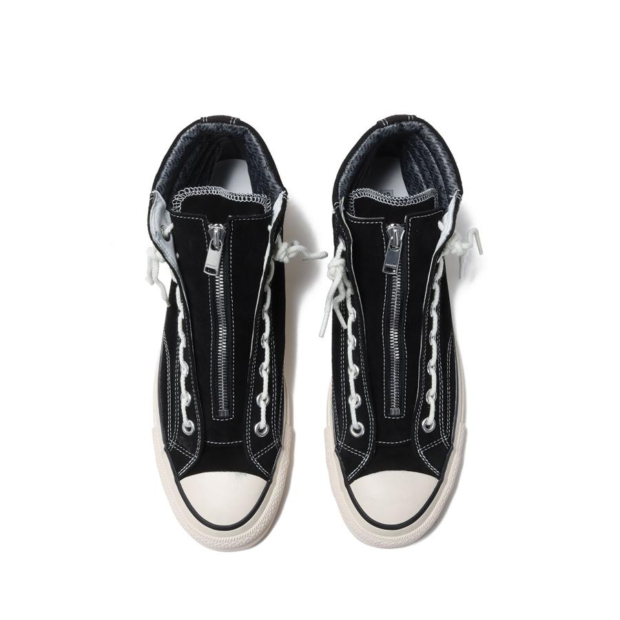 DWELLER TRAINER 2 HI COW LEATHER WITH GORE-TEX by SPINGLE / BLACK x WHITE (NN-F4753) Minedenim(マインデニム) |  | 02