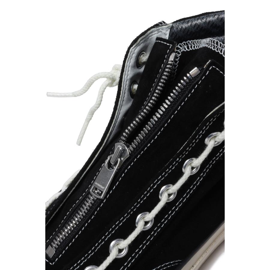 DWELLER TRAINER 2 HI COW LEATHER WITH GORE-TEX by SPINGLE / BLACK x WHITE (NN-F4753) Minedenim(マインデニム) |  | 07