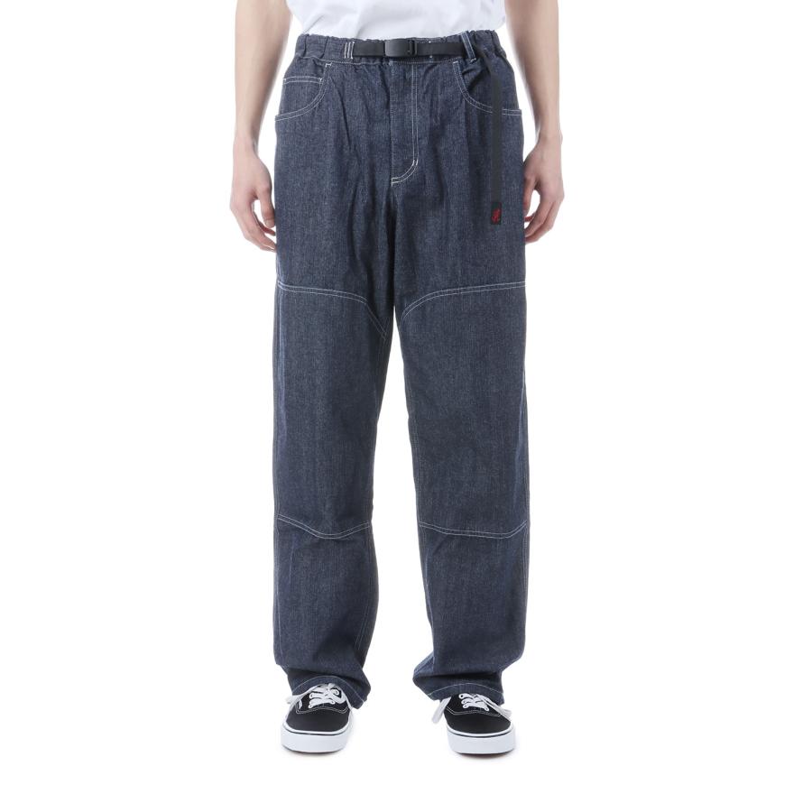 【SALE】【P15倍】JAPANESE CHAMBRAY DOUBLE KNEE - NAVY (G6SM-P015) Gramicci(グラミチ) | Gramicci | 02
