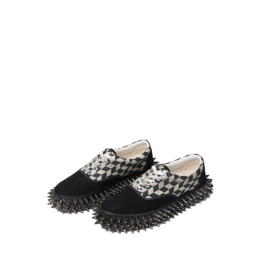 DIRTY SPIKE CANVAS SNEAKER - BLACK (26SS76FT68) doublet(ダブレット) |  | 02