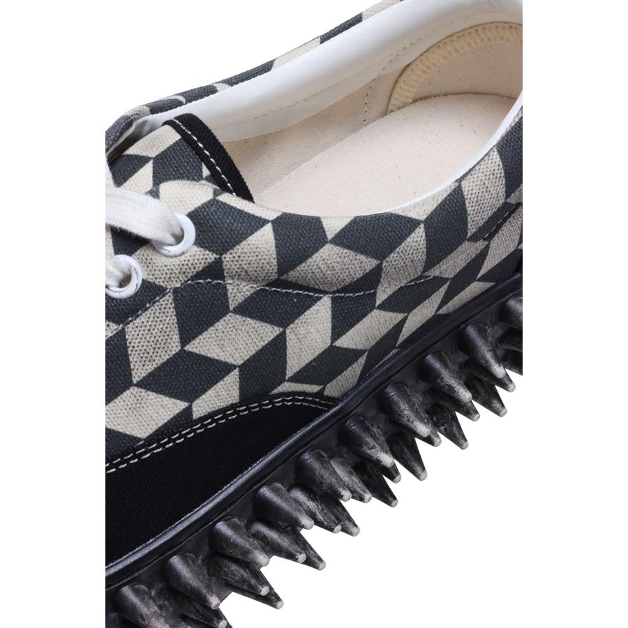 DIRTY SPIKE CANVAS SNEAKER - BLACK (26SS76FT68) doublet(ダブレット) |  | 06